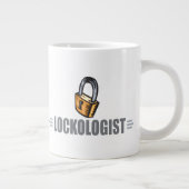 Funny Locksmith Jumbo-Tasse (Rechts)