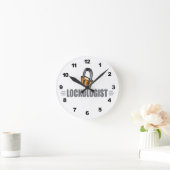 Funny Locksmith Runde Wanduhr (Zuhause)
