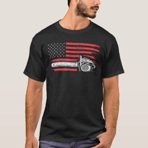Funny Logger Arborist Geschenk Männer Cool Lumberj T-Shirt