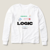 Funny Logic Code Mode On Programming T-Shirt (Design Vorderseite)
