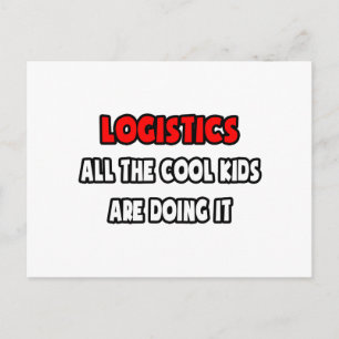 Funny Logistiker Shirts und Geschenke Postkarte