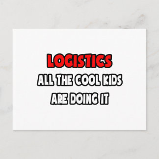 Funny Logistiker Shirts und Geschenke Postkarte