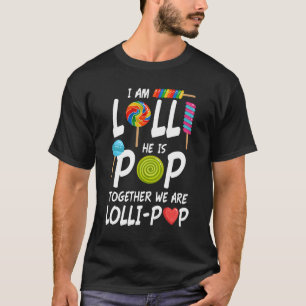 Funny Lolli und Pop Grandelterns Nickname Geschenk T-Shirt