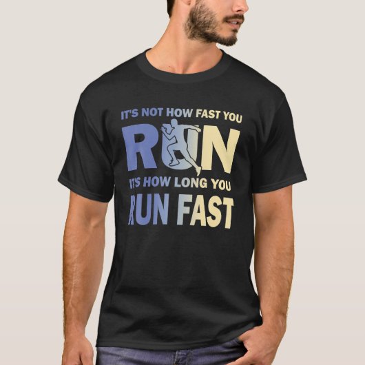 Funny Long Distance Runner XC Coach Cross Country T-Shirt (Vorderseite)