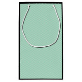 Funny Long Hairs Dackel Puppy Kleine Geschenktüte (Rückseite)