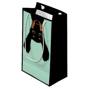 Funny Long Hairs Dackel Puppy Kleine Geschenktüte