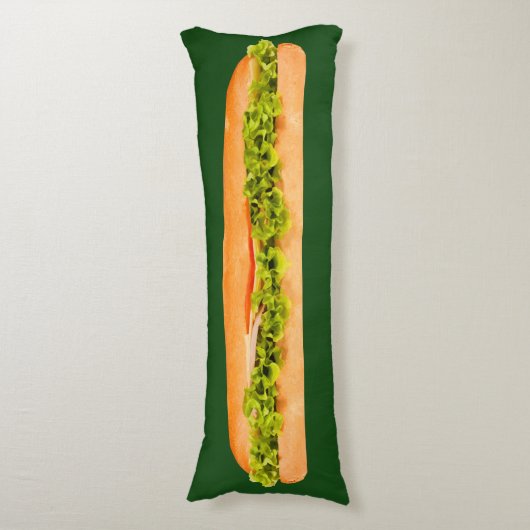 Funny Long Sandwich Kopfkissen Seitenschläferkissen (Vorderseite Vertikal)