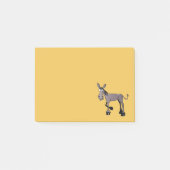 Funny Looking Big Mit Augen Donkey Post-it Klebezettel (Vorderseite)