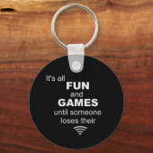 Funny Losing WiFi Internet Schlüsselanhänger (Vorderseite)