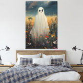 Funny Lost Ghost Leinwanddruck (Insitu (Schlafzimmer))
