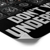 Funny Lot Design For Men Women Airplane Airline Lo Poster (Ecke)