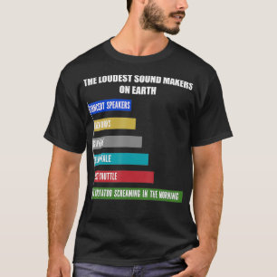 Funny Louest Sound Cockatoo Parrot Bird T-Shirt