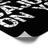 Funny Louisiana Cajun Quote Don't Make Me Go Cajun Poster (Ecke)