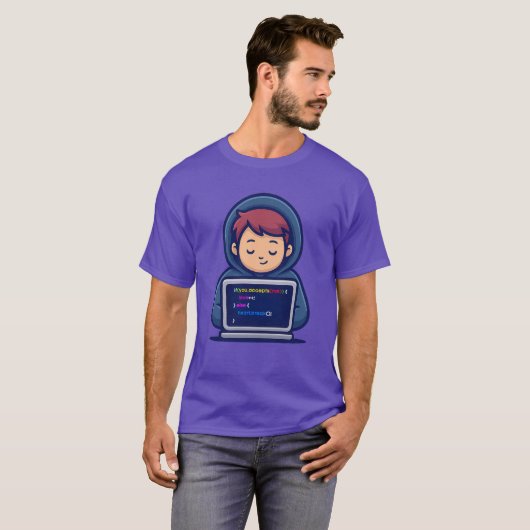 Funny Love Code – Programmer T-Shirt (Vorne ganz)