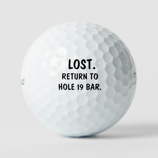 Funny Love Golf Ball (Vorderseite)