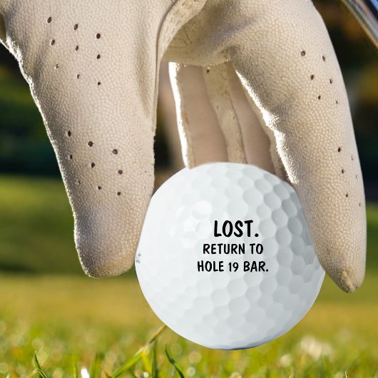 Funny Love Golf Ball