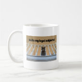 Funny Loyal Subjects Cat Kaffeetasse (Links)