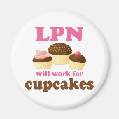 Funny LPN lizenzierte Krankenschwester Magnet (Vorne)