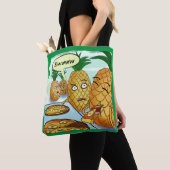 Funny LTCartoons Pineapple Pizza Comic  Tasche (Von Nahem)