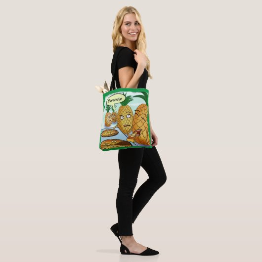Funny LTCartoons Pineapple Pizza Comic  Tasche (Am Model)