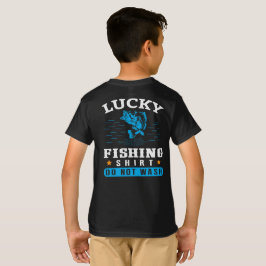 Funny Lucky Fischen Shirt nicht waschen T - Shirt