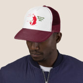 Funny Lucky Fishing Hat Truckerkappe (Beispiel)
