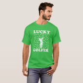 Funny Lucky Glofer St. Patrick's Day Geschenk T-Shirt (Vorne ganz)