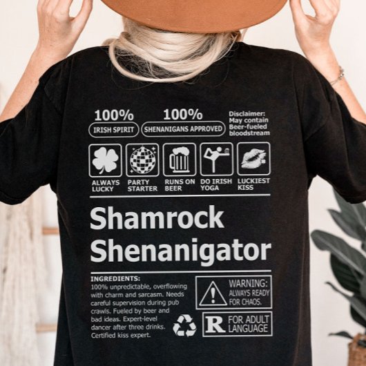 Funny Lucky Irish Kleeblatt St Patricks Day T-Shirt