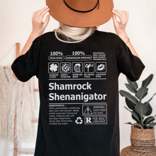 Funny Lucky Irish Kleeblatt St Patricks Day T-Shirt