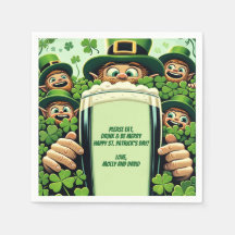 Funny Lucky Leprechauns St. Patrick's Day Party