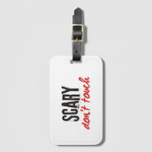 Funny Luggage Tag Gepäckanhänger (Vorderseite Vertikal)