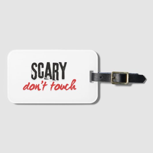 Funny Luggage Tag Gepäckanhänger (Vorderseite (Horizontal))