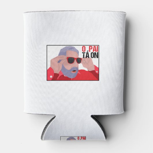Funny Lula Meme with Sunglasses Dosenkühler (Vorderseite)