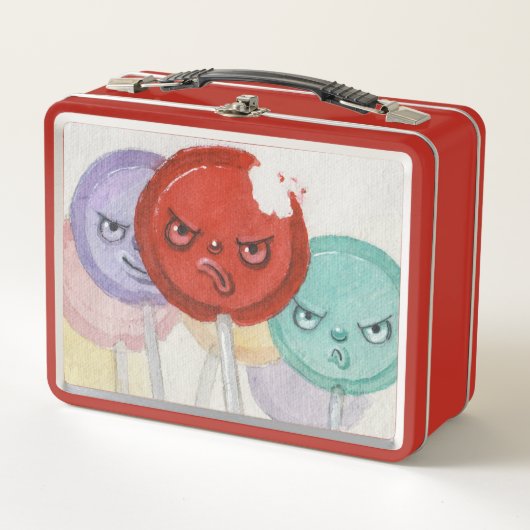 Funny Lunchbox Food Themed - Lollipops of Fury (Vorderseite)