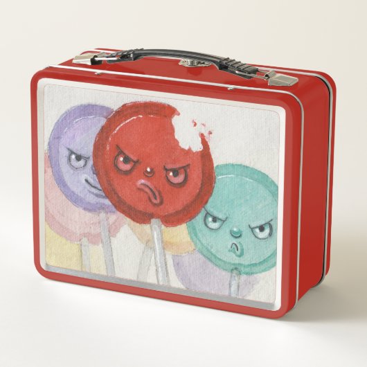 Funny Lunchbox Food Themed - Lollipops of Fury (Rückseite)