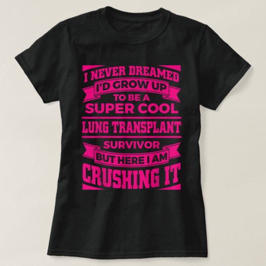Funny Lung Transplantation Design for Men Women Or T-Shirt (Design vorne)
