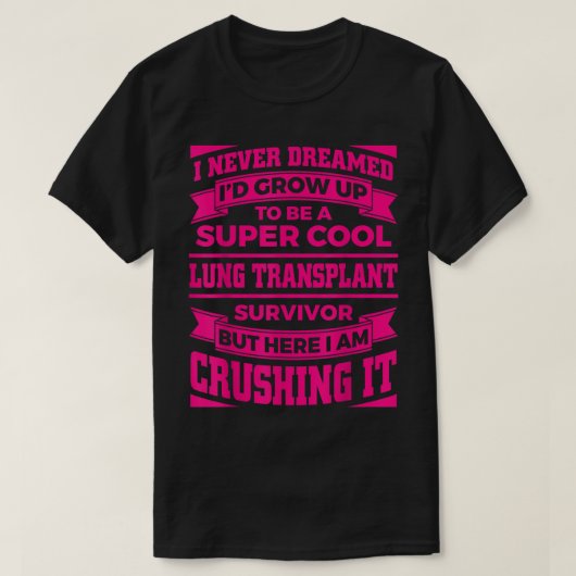 Funny Lung Transplantation Design for Men Women Or T-Shirt (Design vorne)