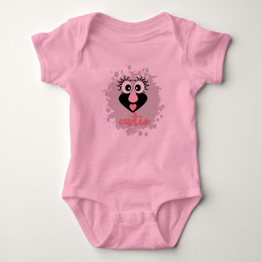 Funny lustig gnome baby strampler (Vorderseite)