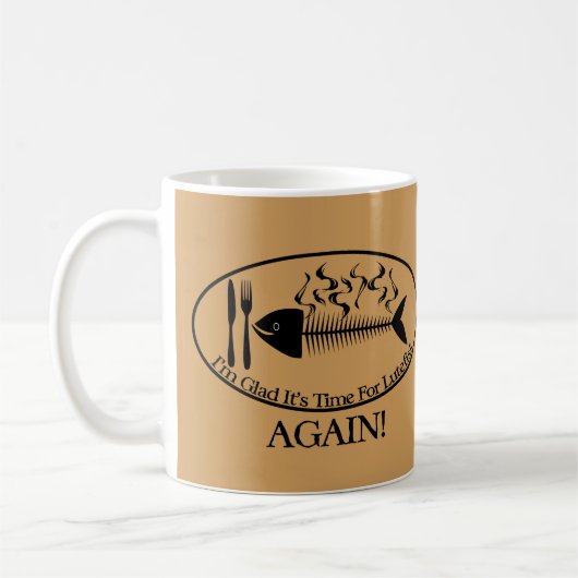 Funny Lutefisk Fish Fish Fish Day Coffee Tasse (Links)
