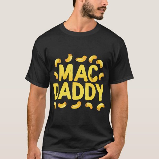 Funny Mac N Cheese - Mac Daddy T-Shirt (Vorderseite)
