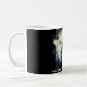 Funny Macaque Foto Kaffeetasse (Links)