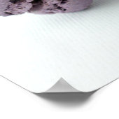 Funny Macaron Puns Living Room Food Wall Art Poster (Ecke)