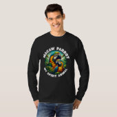 Funny Macaw Parrot Animal Macrot T-Shirt (Vorne ganz)