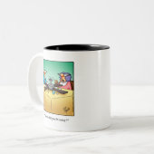 Funny mach es dir selbst Spaß Tasse (Vorderseite Links)