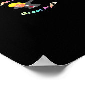Funny machen Dabbing wieder großartig Design Grafi Poster (Ecke)
