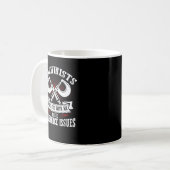 Funny Machinist mit Toleranz Fragen CNC Machinis Kaffeetasse (Vorderseite Links)