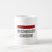 Funny Machinist Shirts und Geschenke Kaffeetasse (Mittel)