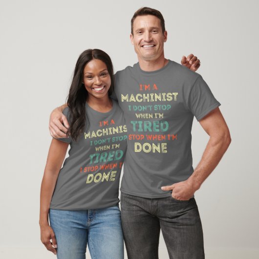 Funny Machinist T-Shirt (Unisex)