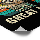 Funny macht Müll wieder groß Trump Müllhaufen Poster (Ecke)