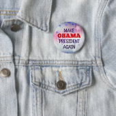 Funny "Macht Obama wieder Präsident" Button (Beispiel)